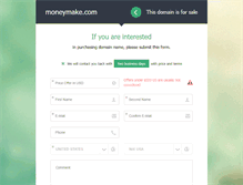 Tablet Screenshot of moneymake.com